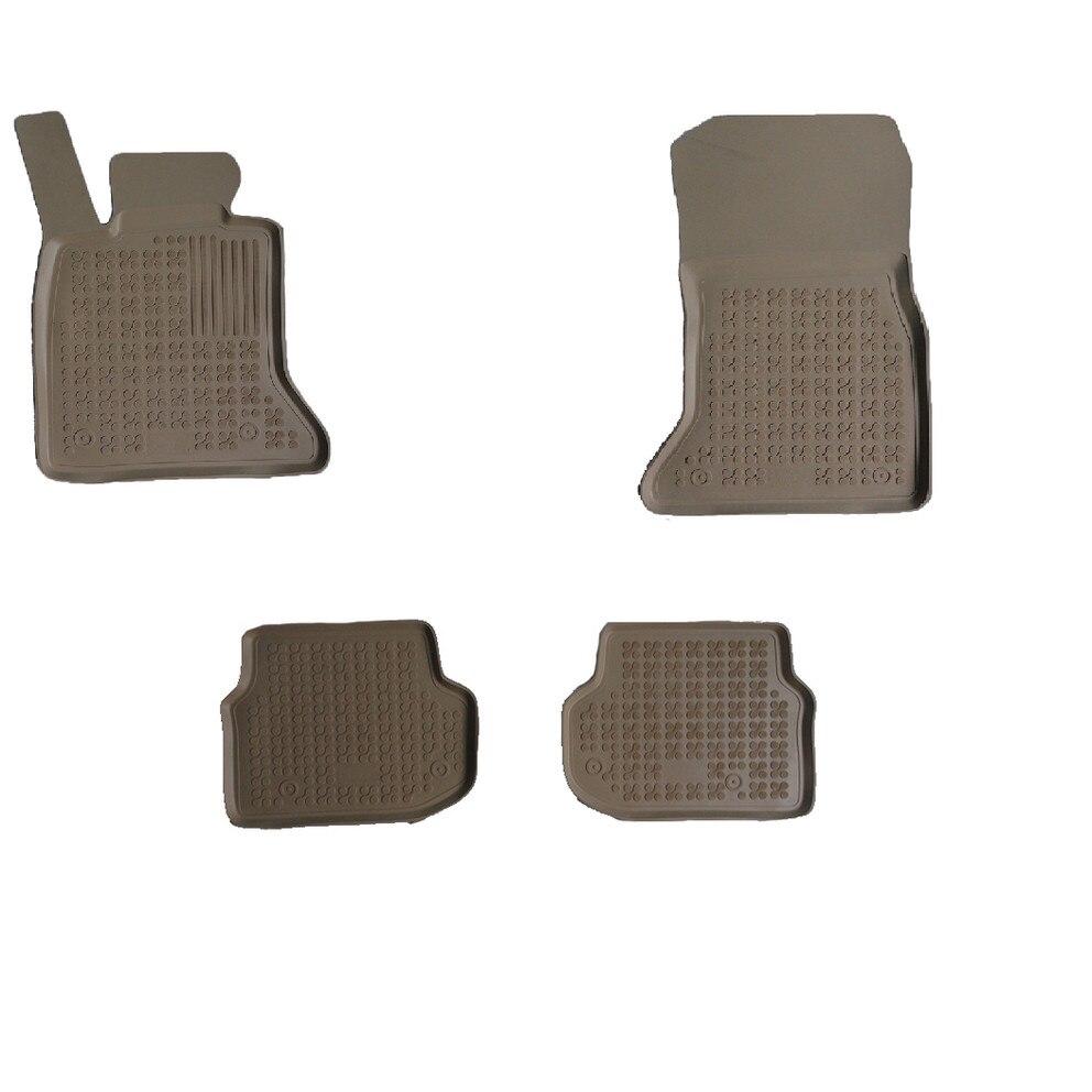 Covorase premium LUX BEJ interior cauciuc Bmw Seria 5 F10/F11 dupa 2010