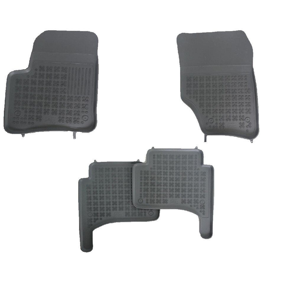 Covorase premium LUX GRI interior cauciuc Volkswagen Touareg I 2002-2010