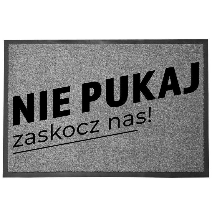Изтривалка за вход Монохромна 40x60см, Модерен стил, Декоративен подарък