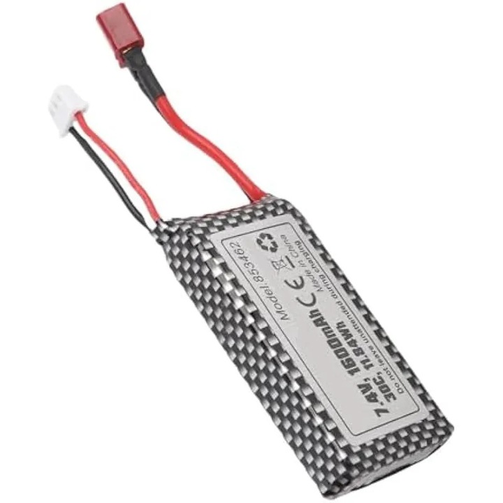 Baterie Lipo 2S, 1600mAh, design usor