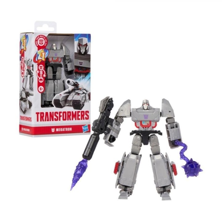 Фигурка Hasbro Transformers Megatron 801599, трансформиращ се робот-танк, винил, многоцветен, в колекционерска кутия
