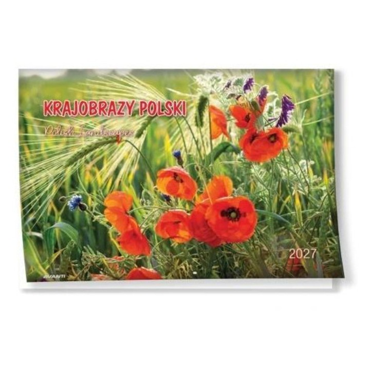 Calendar de perete albumar AVANTI Krajobrazy Polski 2027, multicolor, 805615