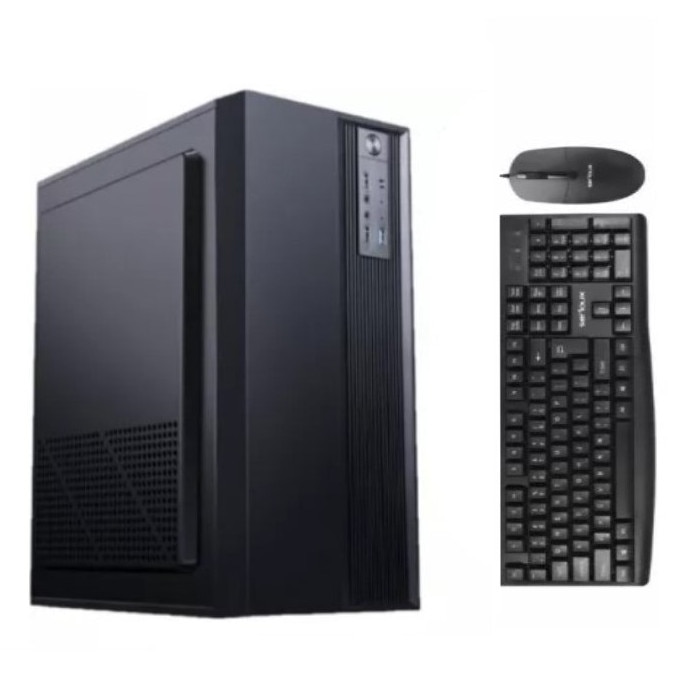 Pachet Desktop Office Intel i3-10100, 8GB DDR4, 128GB SSD+ 500GB