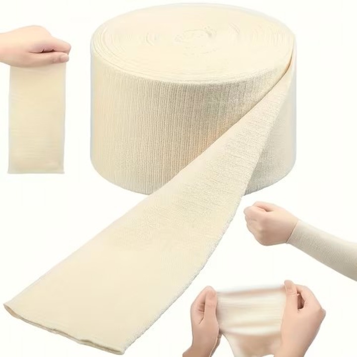 Тръбен памучен бинт с размери 15 см x 200 см
