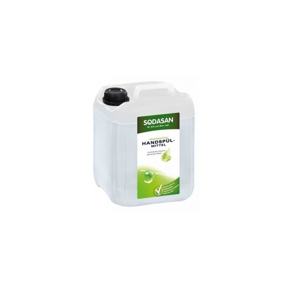 Detergent lichid ecologic pentru vase cu lamaie 5 l SODASAN