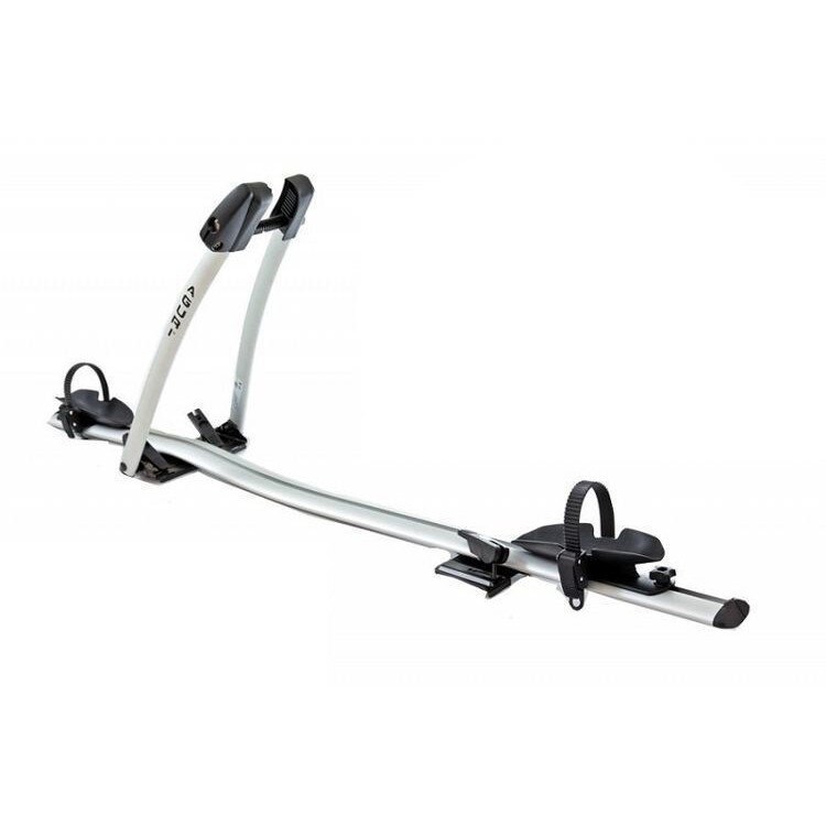 Suport bicicleta Aguri pentru o bicicleta, Alb/ Argintiu