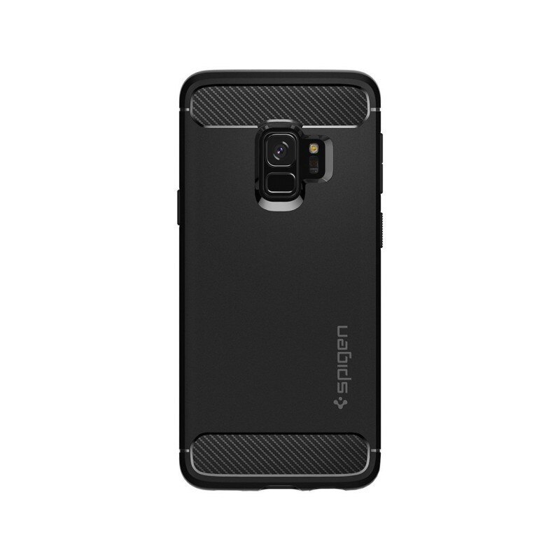 Husa Originala Spigen Rugged Samsung S9 Matte Black