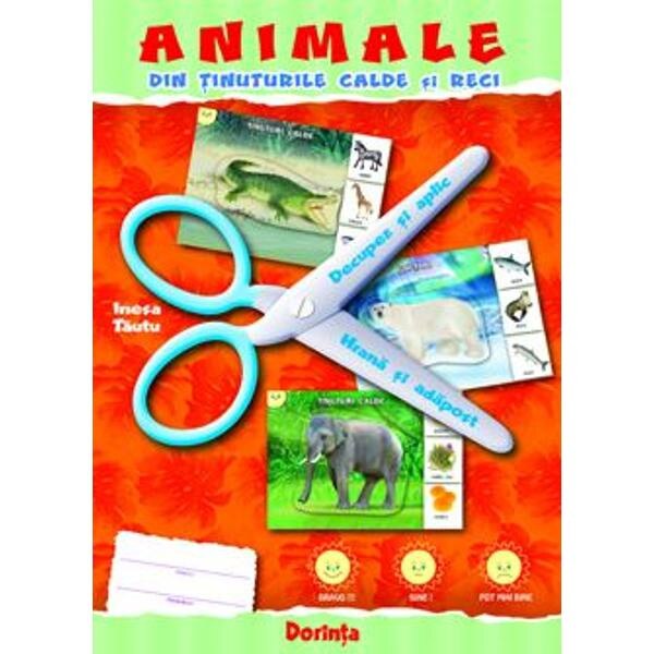 Animale din tinuturile calde si reci (mapa)