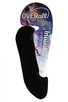Sosete Invisible pentru barbati, Overall, Negru Sosete Invisible pentru barbati, Overall, Negru