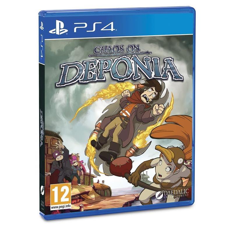 Joc Chaos On Deponia Ps4