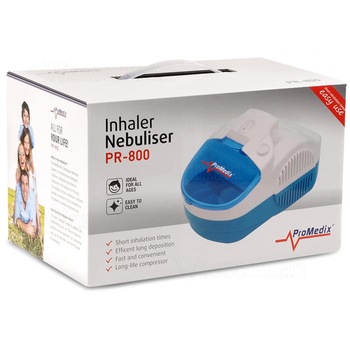 Inhalator, Promedix, PR-800 Kit nebulizator, masca, filtru Inhalator, Promedix, PR-800 Kit nebulizator, masca, filtru