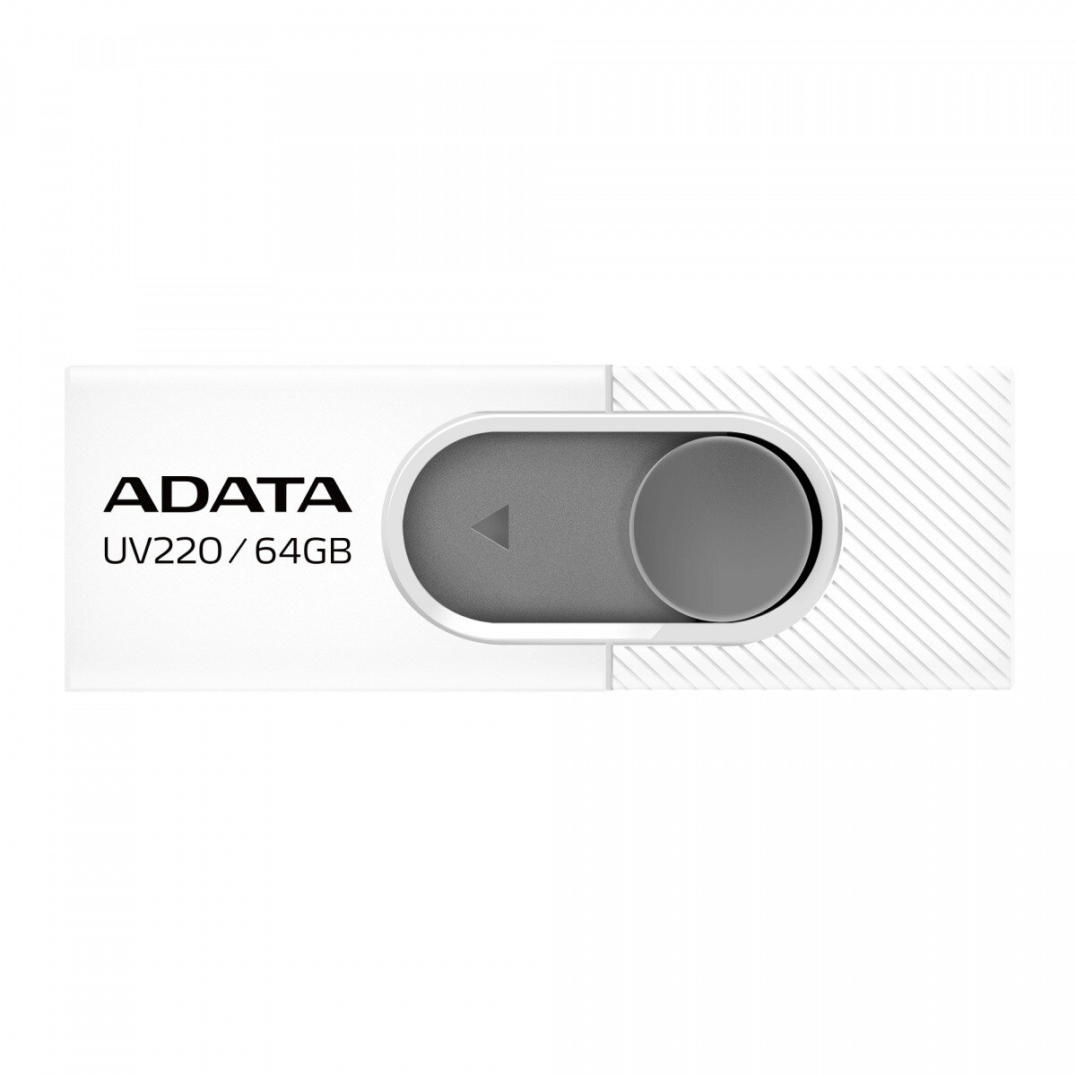 Memorie USB ADATA UV220, 64GB, USB 2.0, Alb/Gri