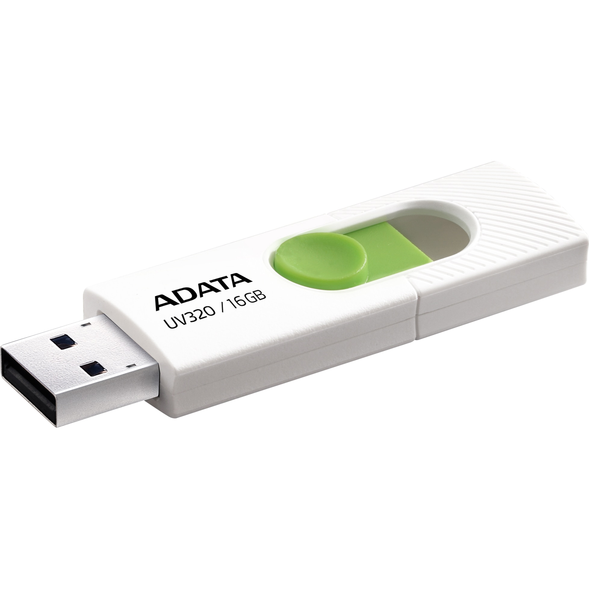 Memorie USB ADATA UV320, 16GB, USB 3.2 Gen 1, Alb/Verde