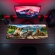 Mousepad Deskmat Pisici in natura model 3 800x400x4mm margini cusute Motrix