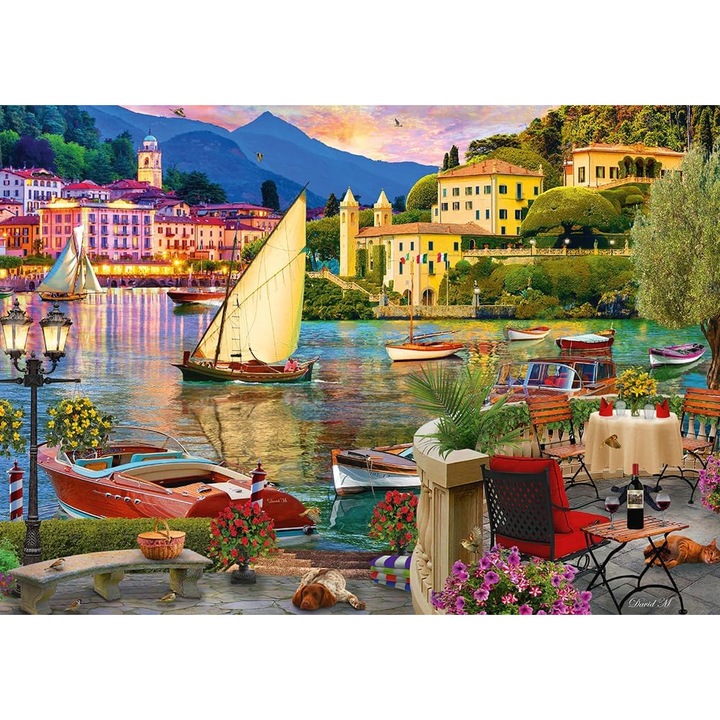 Пъзел Schmidt Spiele Fresca Italiana 500 части