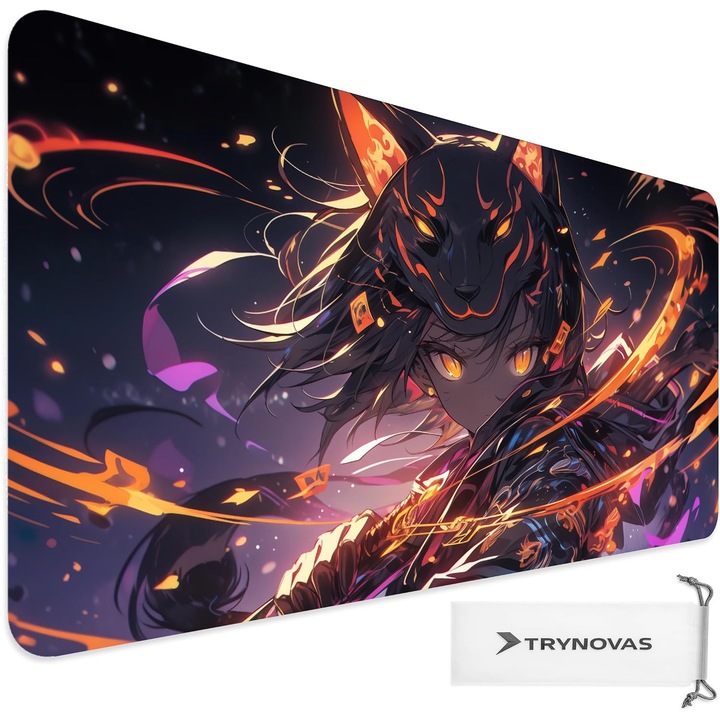 Mousepad XXL 90x40cm - Demon Girl Style Dark - Gaming, Birou