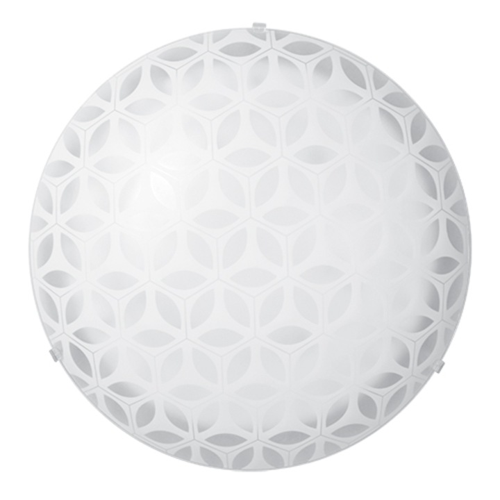 Плафон Lightstyle Декор, ф400, 2хЕ27, Бял мат