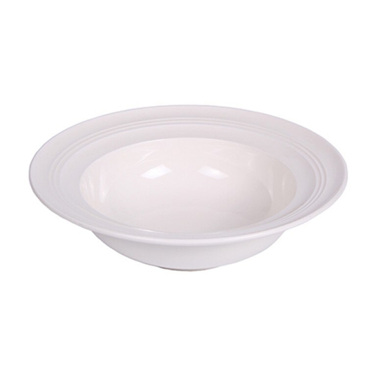 Farfurie pentru paste Luigi Ferrero Kaya, Portelan, Diametru 23.3 cm, Alb