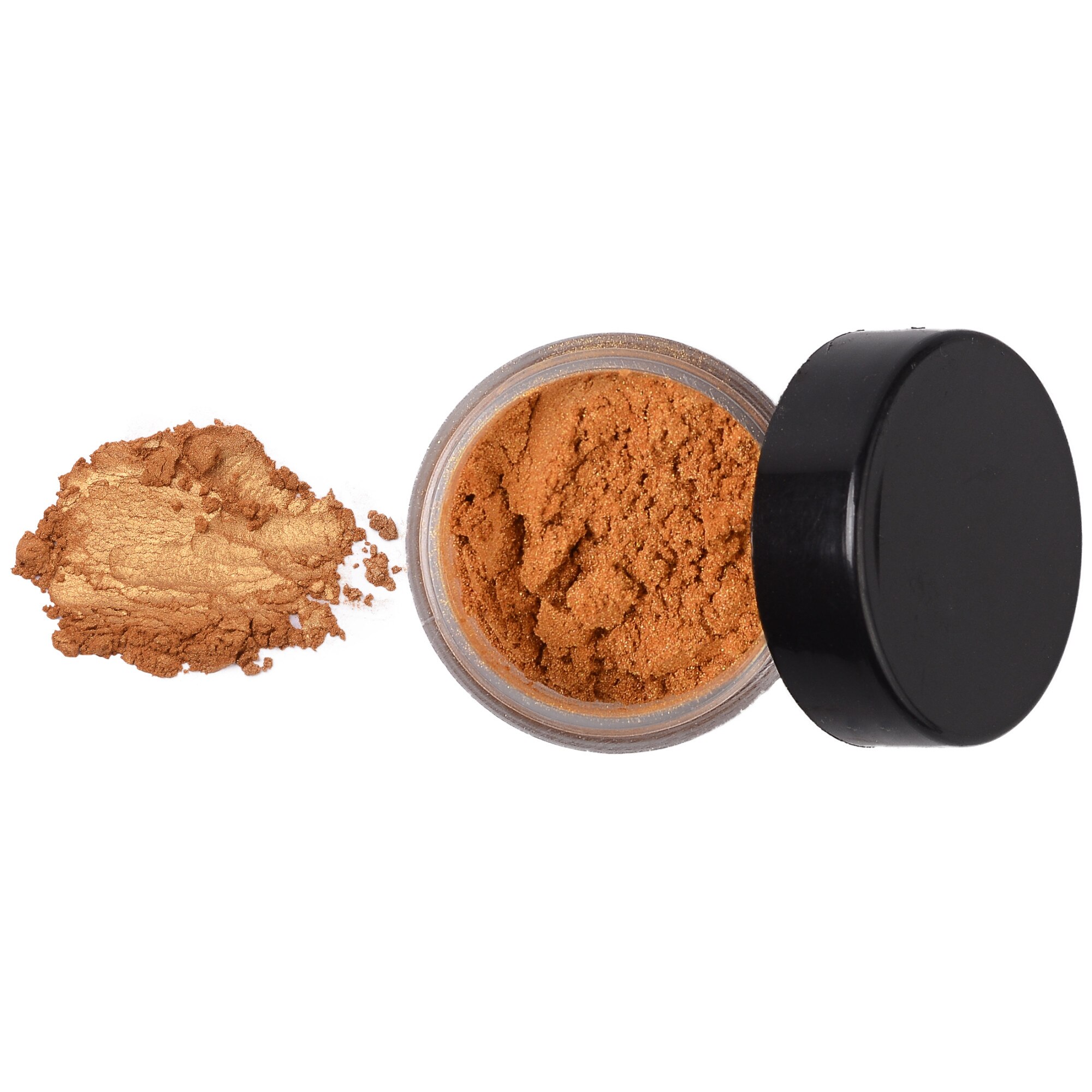 Pigment de ochi, CaroStyle, auriu gliterat, 2 g