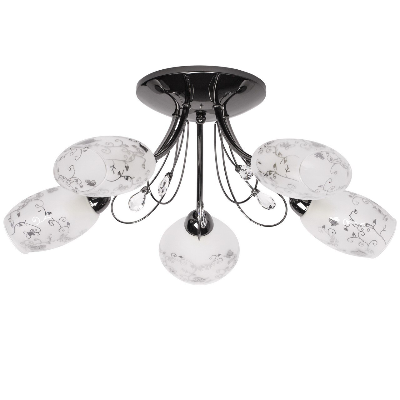 Plafoniera, MW-LIGHT, 267013505, Gri, IP20, E14, 3225 lm, 60W