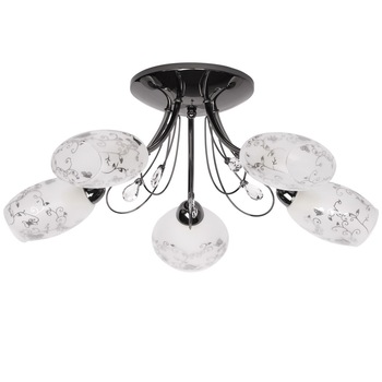 Plafoniera, MW-LIGHT, 267013505, Gri, IP20, E14, 3225 lm, 60W Plafoniera, MW-LIGHT, 267013505, Gri, IP20, E14, 3225 lm, 60W