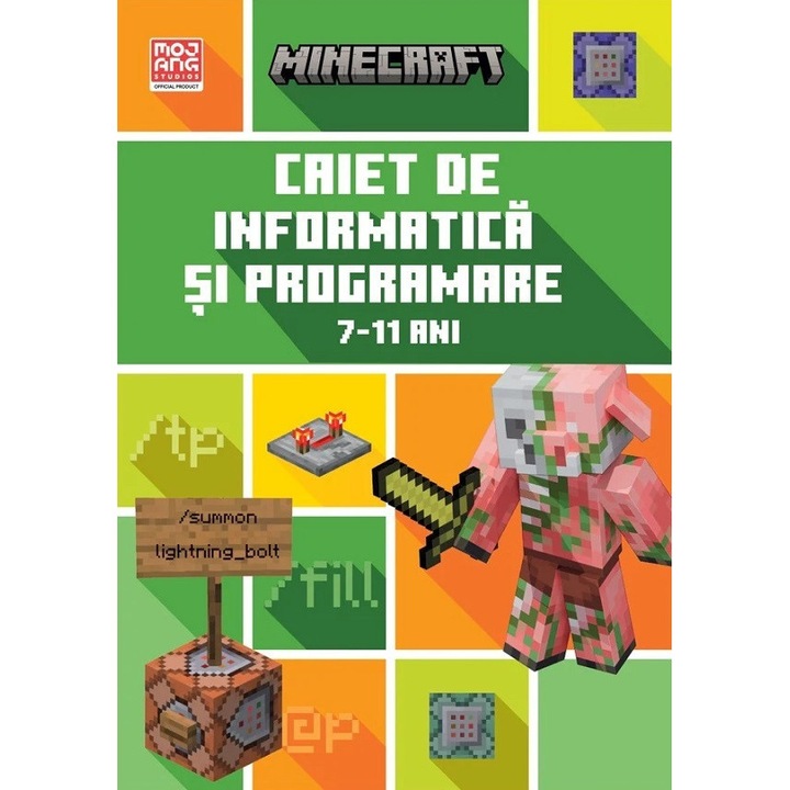 Minecraft. Caiet De Informatica Si Programare 7-11 Ani - Tom Bolton