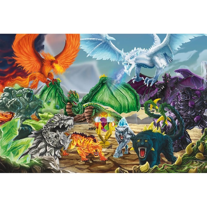 Пъзел Eldrador Schmidt Spiele 100 части с фигурка Schleich
