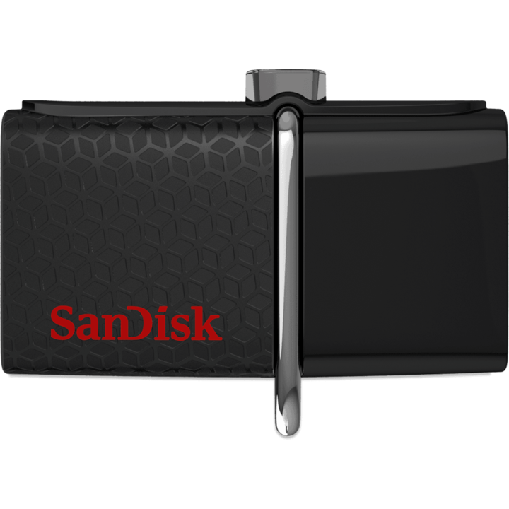 Memorie USB SanDisk Ultra Dual Drive 16 GB, viteza pana la 100MB/s, USB 3.0