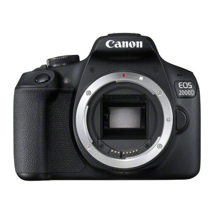 Aparat foto DSLR Canon EOS 2000D BK SEE, 24.1 MP, Body