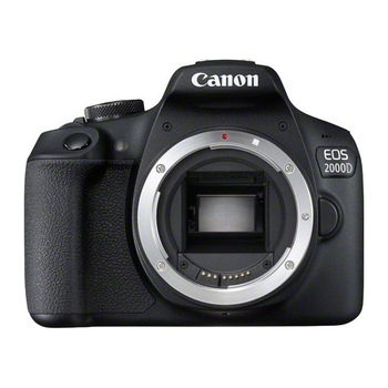 Aparat foto DSLR Canon EOS 2000D BK SEE, 24.1 MP, Body Aparat foto DSLR Canon EOS 2000D BK SEE, 24.1 MP, Body