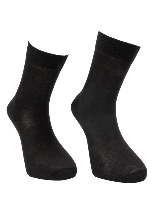 Sosete Casual fine si moi din bambus organic, Overall, Bamboo, Negru