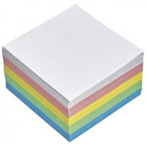 Cub hartie color 9x9cm 400/set