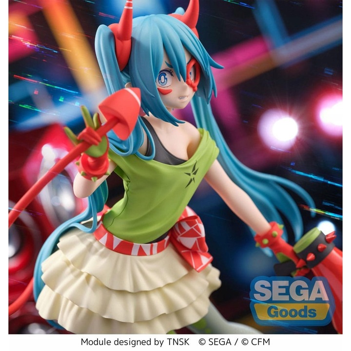 Фигурка Hatsune Miku PVC Project DIVA- X DE:MONSTAR T.R. 22 см