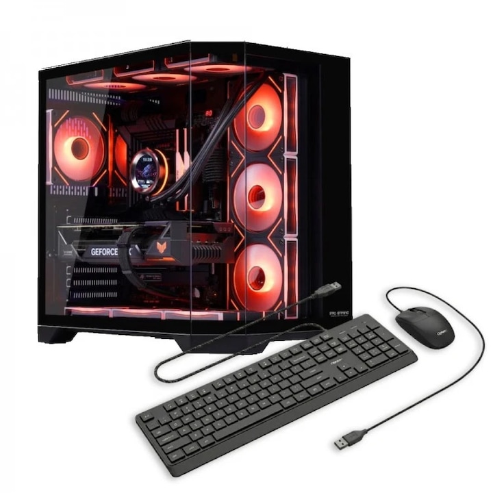 Sistem PC Vist, Ryzen 7 5700X, 32GB RAM, AMD Radeon RX 9060 XT, SSD 1TB, WIFI, Windows 11 Pro