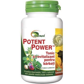 Supliment alimentar POTENT POWER 100 tablete Supliment alimentar POTENT POWER 100 tablete