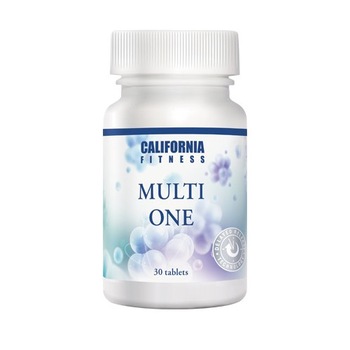 Multi One CaliFornia Fitness CaliVita (30 tablete) complex de 27 vitamine si minerale Multi One CaliFornia Fitness CaliVita (30 tablete) complex de 27 vitamine si minerale
