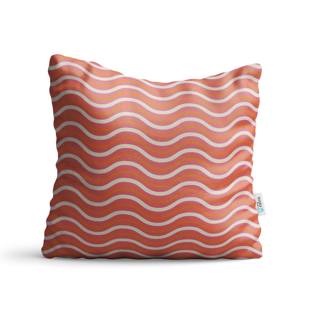 Perna decorativa Pink Waves