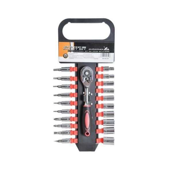 Trusa chei 22 piese (clichet, tubulare si torx) 6598 Automax