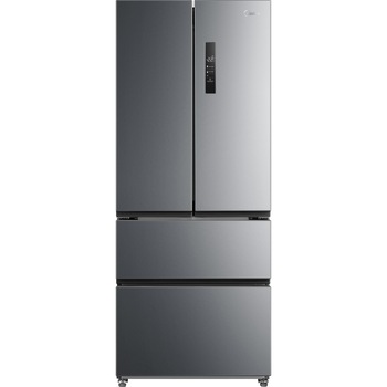 Side by Side Midea HC-515WEN, 396 l, Clasa F, No frost, H 180cm, Inox Side by Side Midea HC-515WEN, 396 l, Clasa F, No frost, H 180cm, Inox