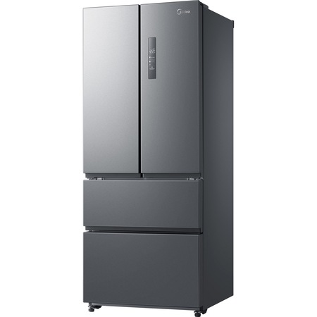 Side by Side Midea HC-515WEN, 396 l, Clasa F, No frost, H 180cm, Inox