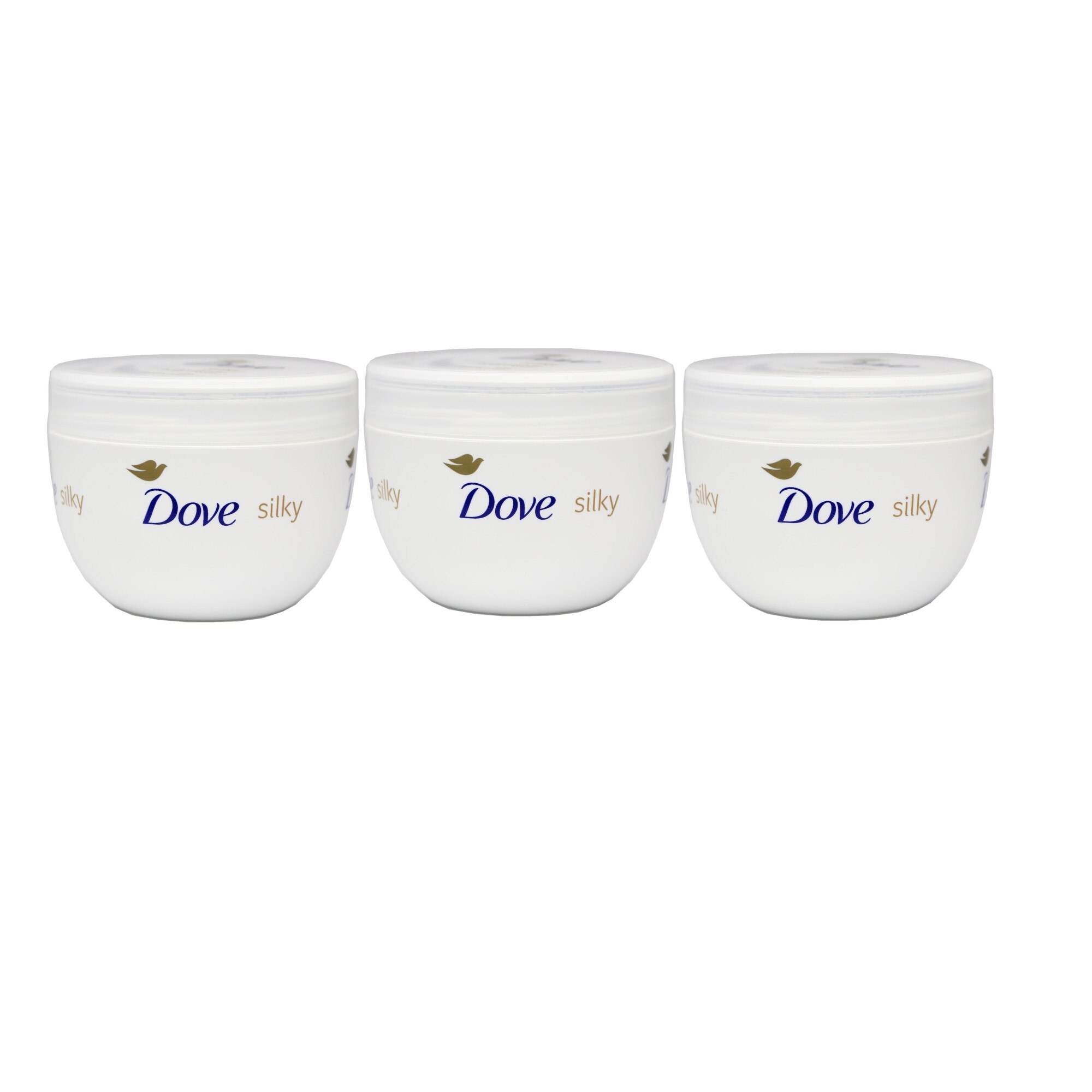 Set Crema de corp Dove Silky Nourishment, 3 x 300ml
