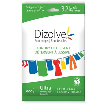 Detergent Benzi pentru rufe, fara miros, Dizolve, 32 spalari, concentrat Detergent Benzi pentru rufe, fara miros, Dizolve, 32 spalari, concentrat