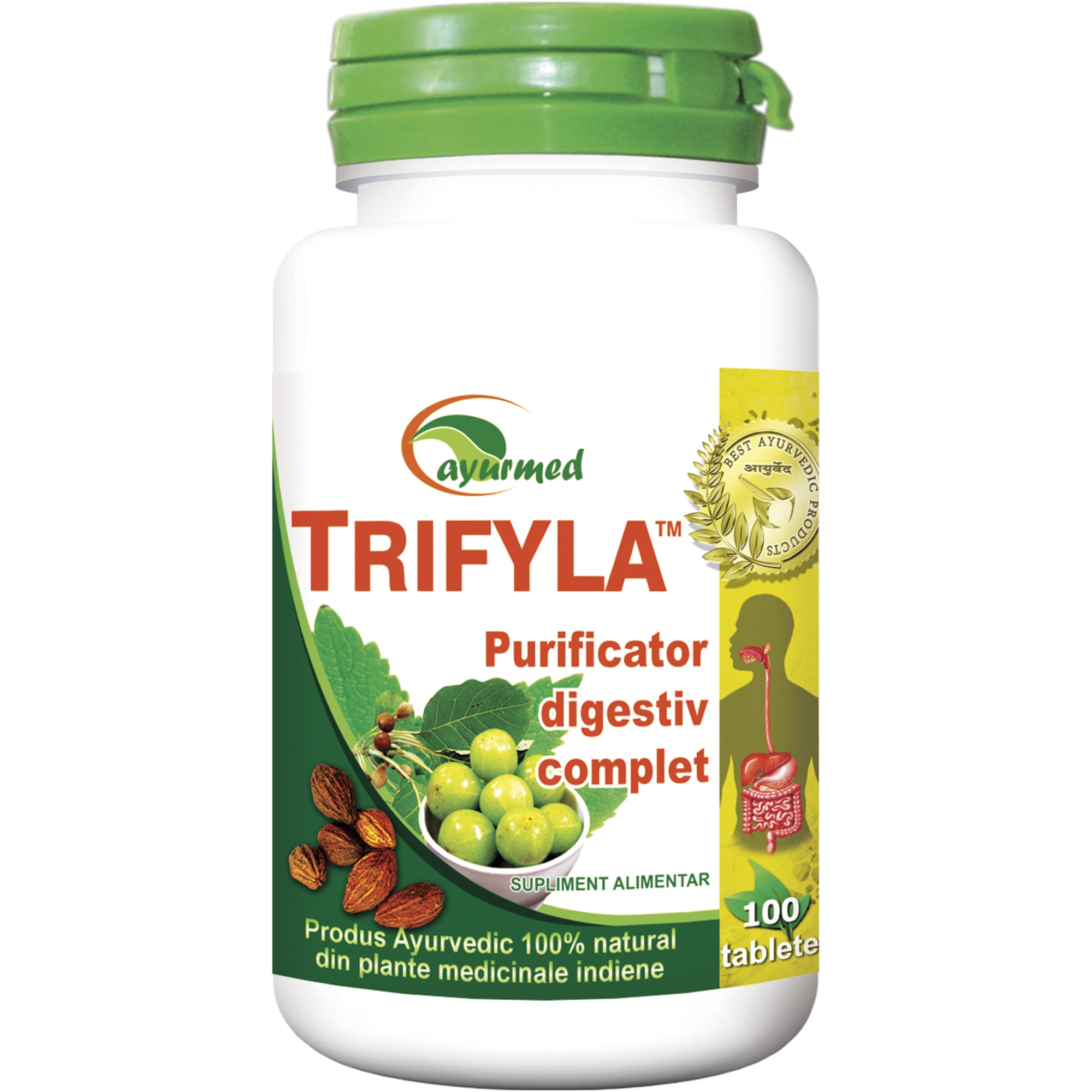 Supliment alimentar TRIFYLA, AYURMED, 100 tablete