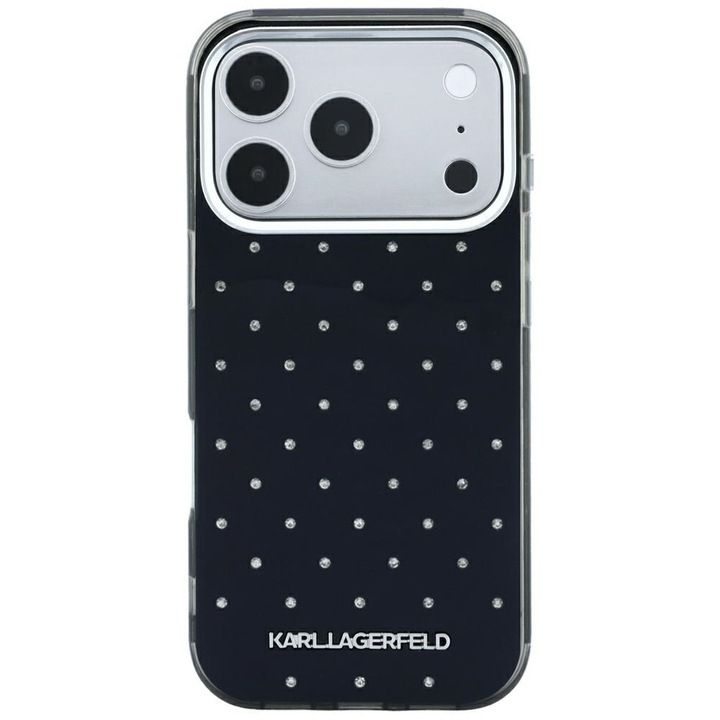 Husa Karl Lagerfeld pentru Apple iPhone 18 Pro Max / 17 Pro Max Neagra