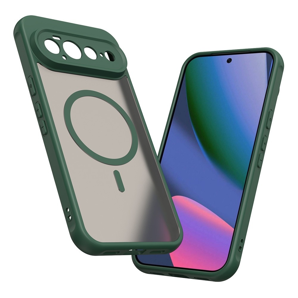 Husa pentru Google Pixel 11 Pro XL Daden® HaloFrost II, MagSafe, Antisoc, Incarcare wireless, Calitate Premium, Verde