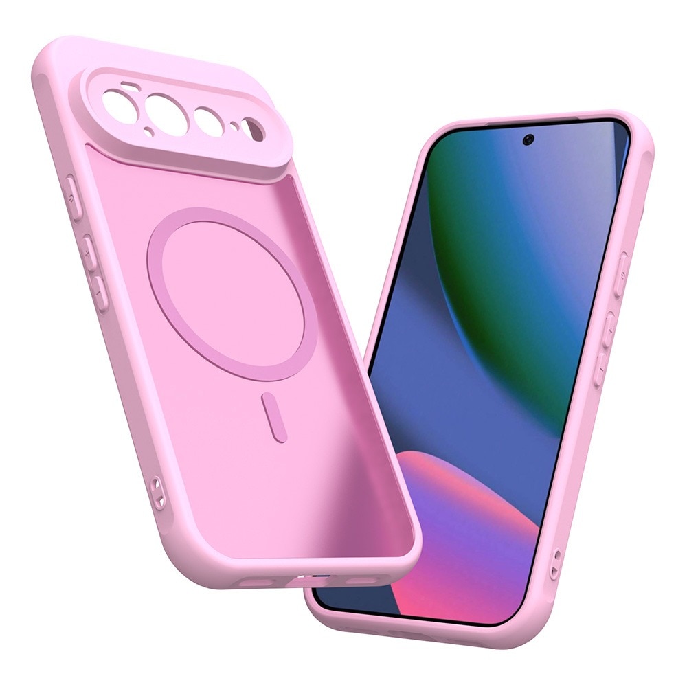 Husa pentru Google Pixel 11 Pro XL Daden® HaloFrost II, MagSafe, Antisoc, Incarcare wireless, Calitate Premium, Roz