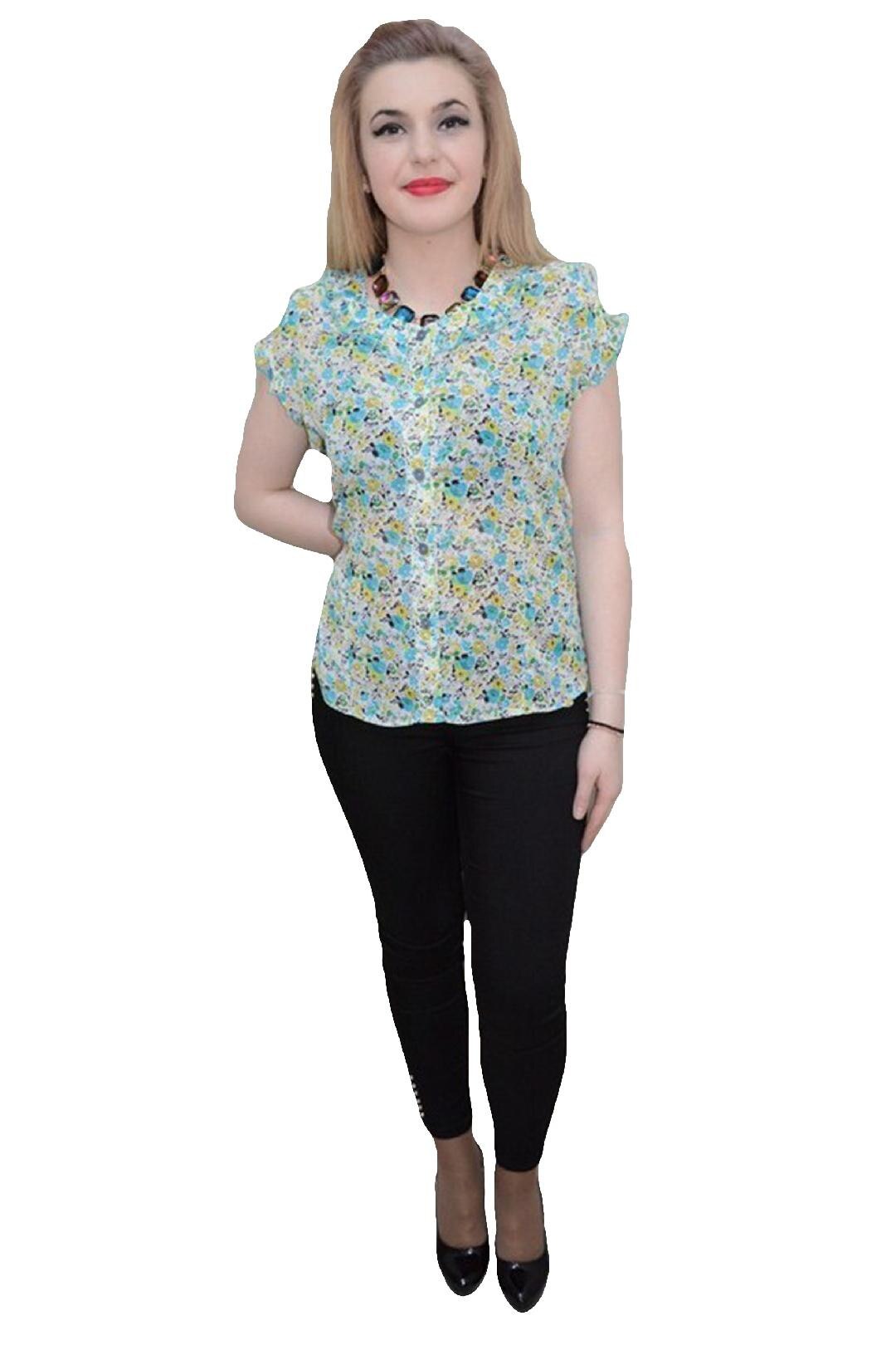 Camasa cu design vesel, D&J Exclusive, Multicolor