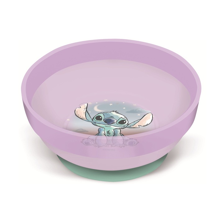 Stor Disney: Stitch Cuddle Me - Детска купа с вакуумна основа (10931)