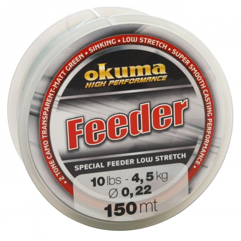 Fir Okuma Feeder Green, 0.16Mm/2,3Kg/150M