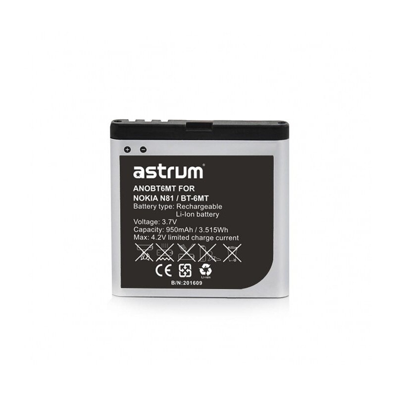 Acumulator ANN81 Nokia BP-6MT 1050mAh Astrum